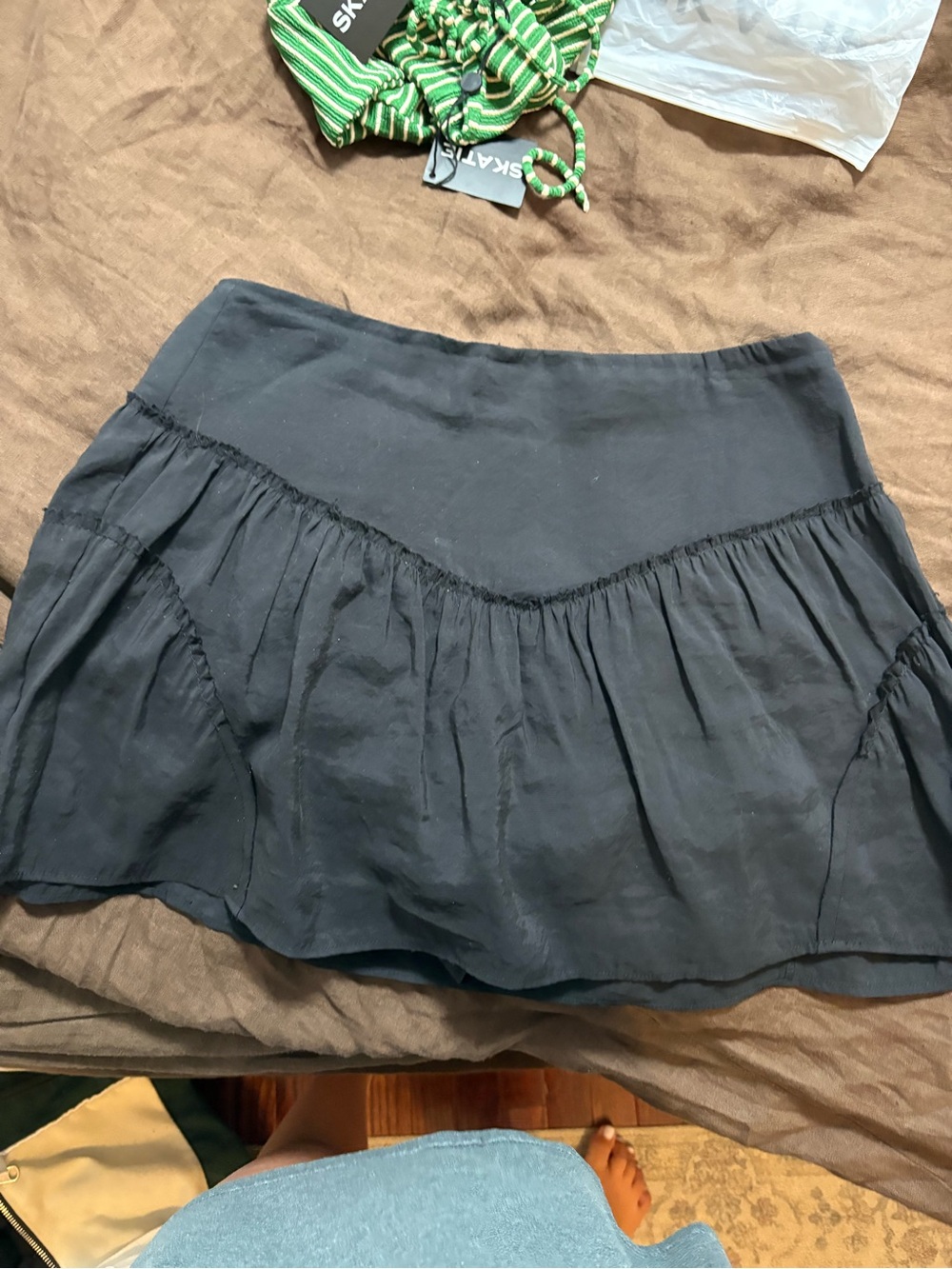 Zara Black Skort